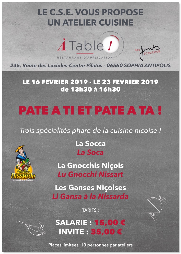 A table