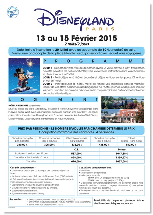 Disney 2014 - AFFICHE