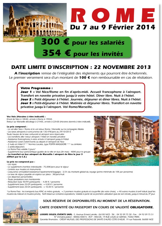 ROME FEVRIER 2014